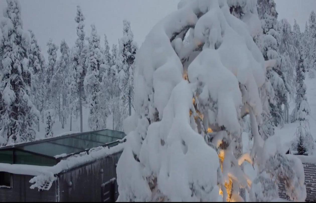 Levi Secret Igloo Revontuli Villa Sirkka Kültér fotó